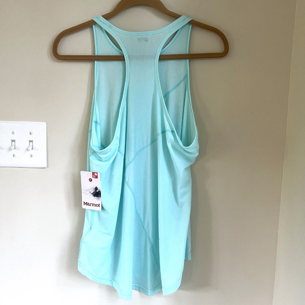 NWT Marmot Romono Tank Top, Blue Tint, Size XL - Picture 3 of 10